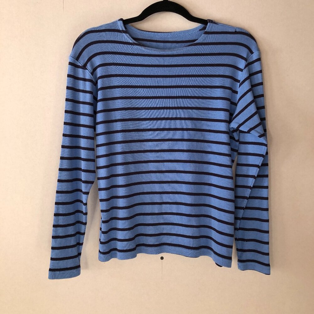 Boat Neck Knit Top